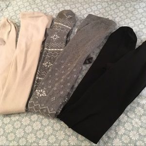 3 Pair Thick Tights